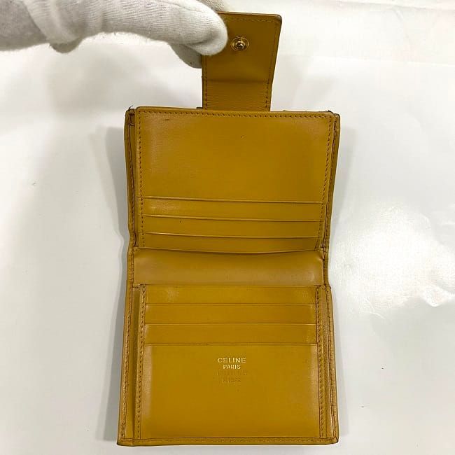 Celine Bifold Wallet Ec20969 Brown Beige Macadam