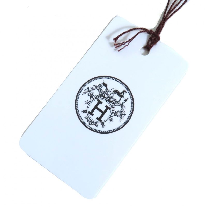 Hermes 25SS 5e4645dkdd34 Bolduc Au Carre Bolduc Check 100% Cotton Crew Neck