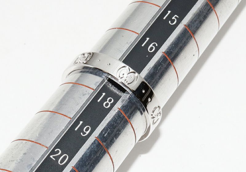 Gucci Rings 18K White Gold Iconic Ring