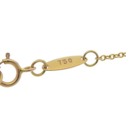 Tiffany & Co By-the-yard Diamond Necklace 18K Pink Gold 750 Pink Gold Diamond