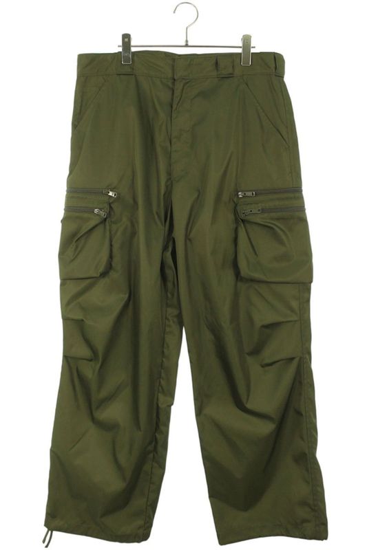 Prada Sph392 Re-nylon Multi-pocket Cargo Nylon Long Pants Men M