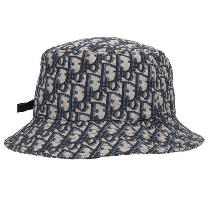 Dior 293c906g5763 Oblique Allover Bucket Hat With Rollers Men's M