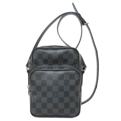 Louis Vuitton N41446 Graphite LEM Shoulder Bag Damier Canvas Women