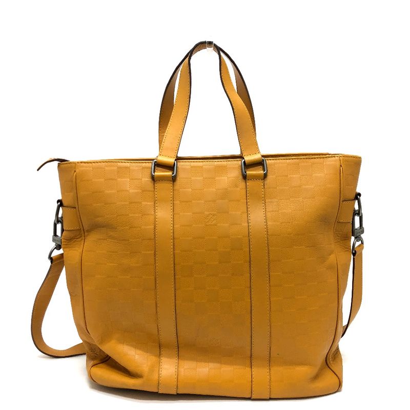 Louis Vuitton Tote Bag Damier Infini Tadao N41228 Damier Infini Leather Solar