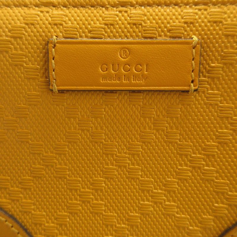 Gucci Tiamante 354495 Leather Yellow Coin Case Card Case 0069 Gucci