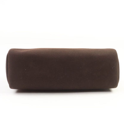 Hermes Yale Bag PM Toile Officier Vibrato Gold Hardware Shoulder Bag Brown