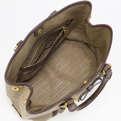 Prada Tote Bag Logo Jacquard Pr85840 Tote Bag Tote Leather Women