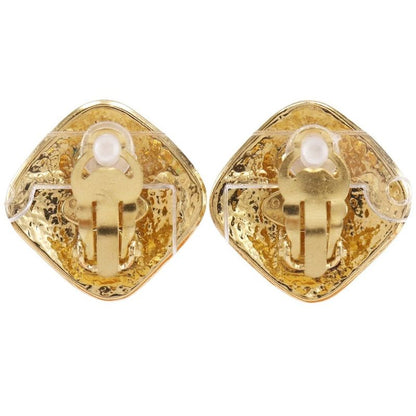 Chanel Coco Mark Vintage Gold Plated 94P Ladies 18.9g Earring