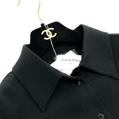 Chanel Blouse P80340 Cashmere Black