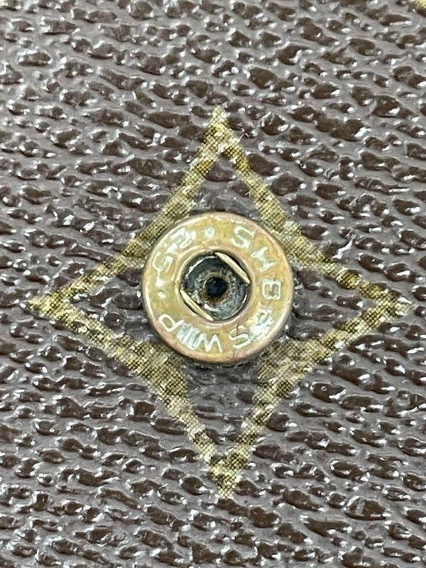 Louis Vuitton Monogram Long Wallet Brown Made In France