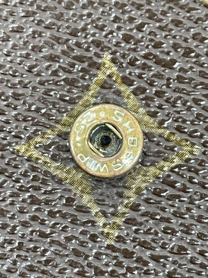 Louis Vuitton Monogram Long Wallet Brown Made In France