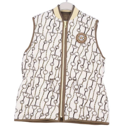 Hermes 23AW Belt Gilet Down Vest Zip Up