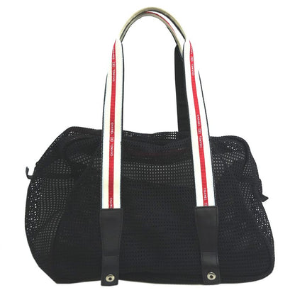Chanel Shoulder Mesh Sports Line Tote Black Bag