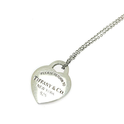 Tiffany & Co Silver Return to Heart Necklace 3.8g 925 Engraved 414020 Necklace