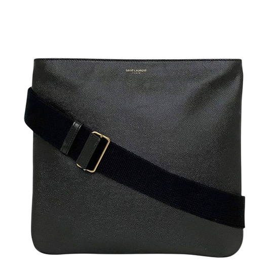 Saint Laurent Shoulder Bag Black 326858 Excellent Condition Leather Preowned