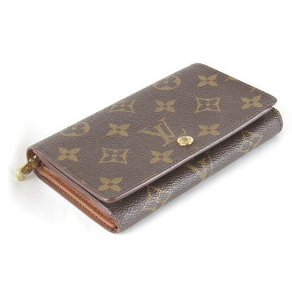 Louis Vuitton Porte Monet Vieux Trésor M61730 Bifold Wallet Monogram