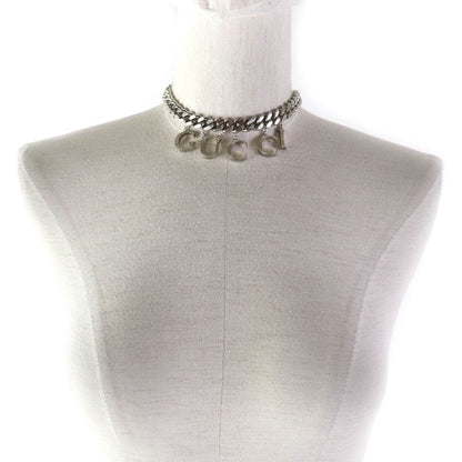 Gucci 675769 Interlocking Necklace Current Model Script Logo Kihira Chain