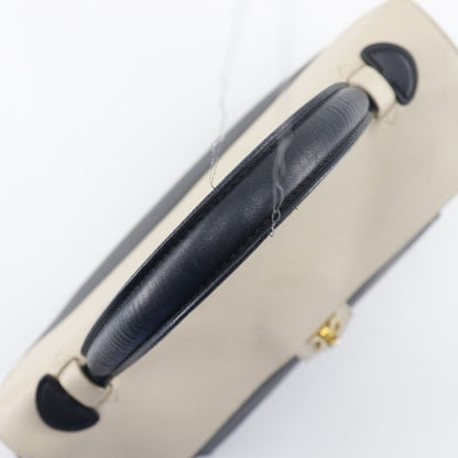 Louis Vuitton Lock Me MM M50191 Calf Black/beige Du0185 Ladies Tote Bag