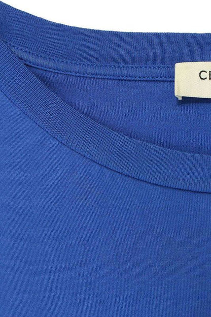 Celine By Edith Liman 21SS 2x681501f Loose Fit Logo Print T-shirt Men's XXL