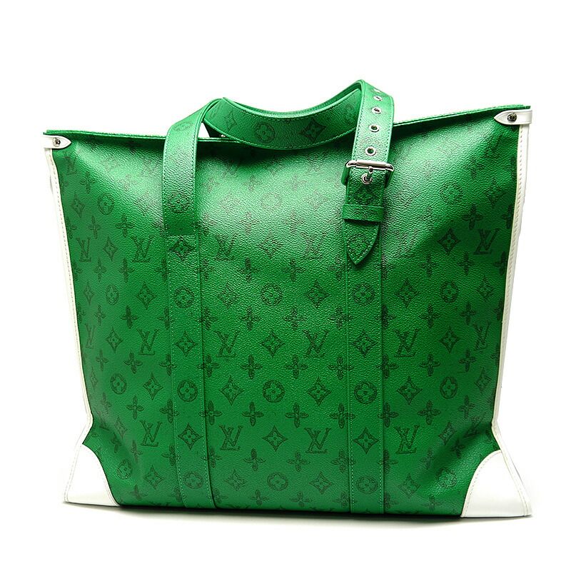 Louis Vuitton Cabas Zip GM M58749 Everyday LV Large Tote Bag Green Model 2021