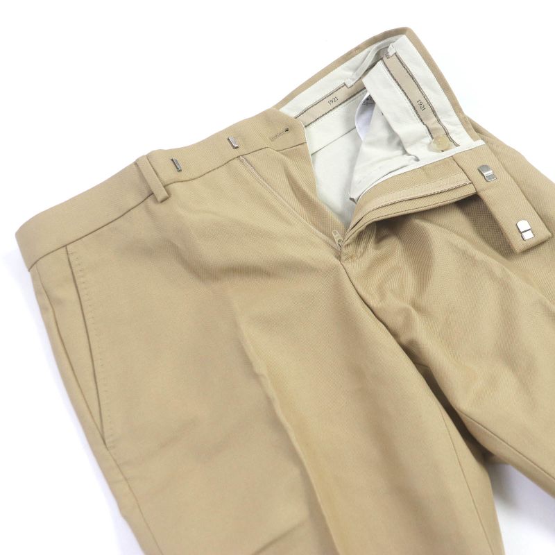 Gucci 2022 720965 100% Cotton Horsebit Embroidered Slacks Work Pants Chino