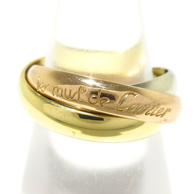 Cartier Three Rings 51 Trinity 18K Three Color