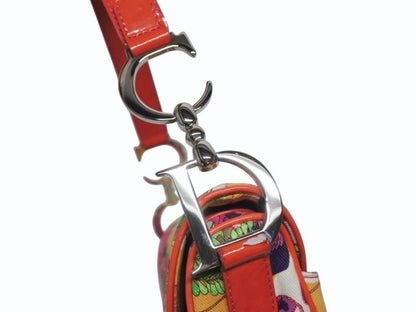 Dior Saddle Bag Flower All Over Print Galliano — view 5