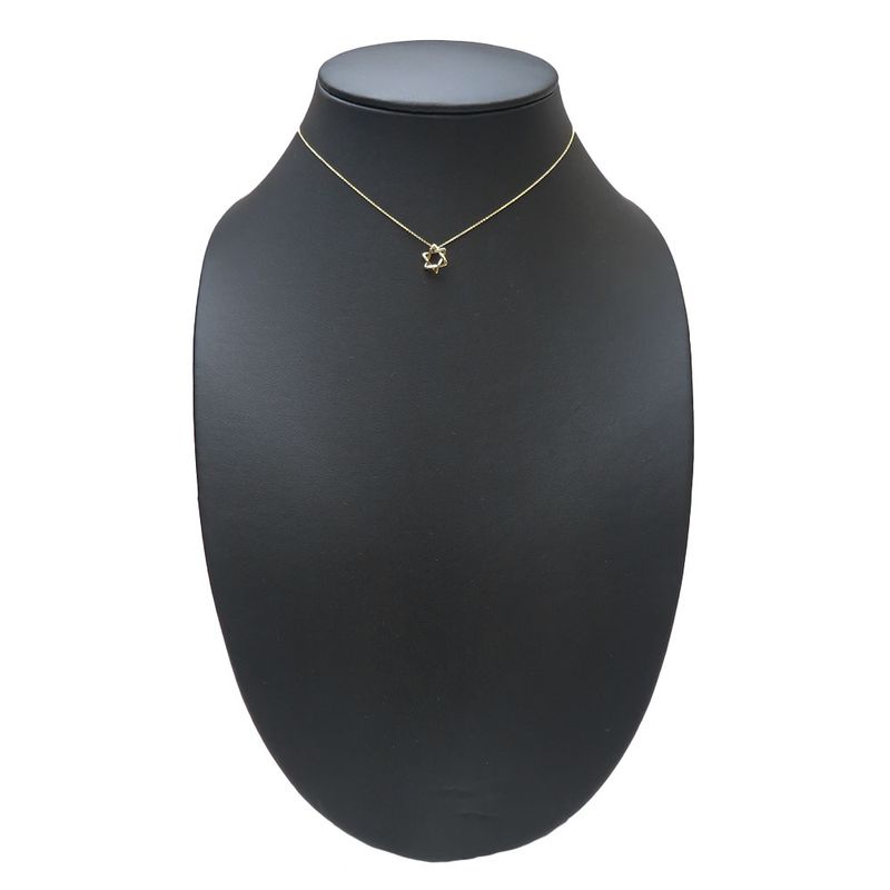 Tiffany & Co Necklace Star Of David 18K Yellow Gold Approx 1.75g Yellow Gold