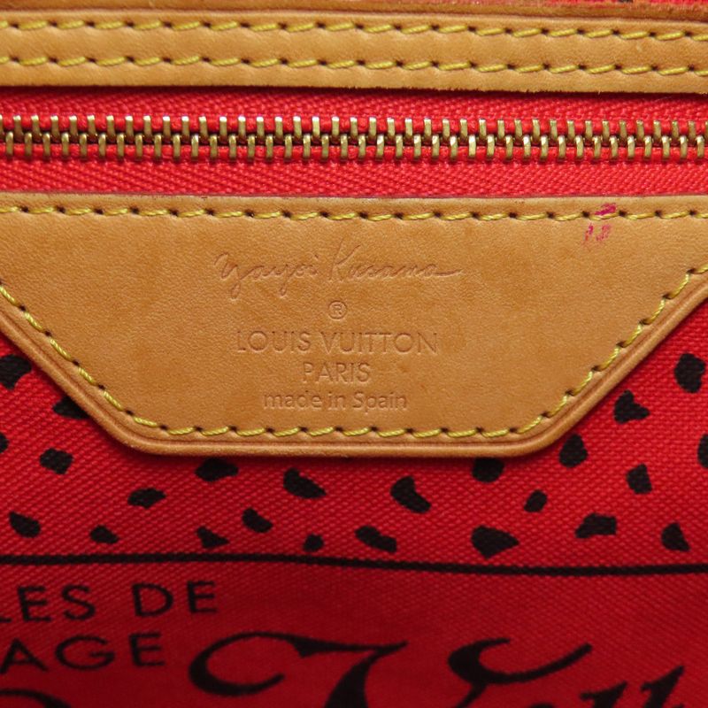 Louis Vuitton M40686 Neverfull MM Tote Bag Monogram Canvas Women