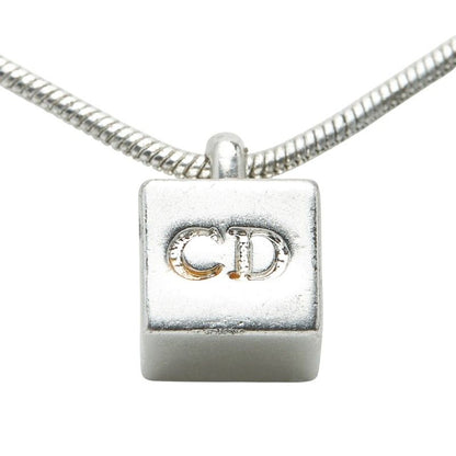Dior CD Logo Cube Silver Metal Ladies Dior