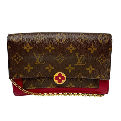 0880 Louis Vuitton Shoulder Bag Flore Chain M69578 Monogram Gold Hardware Main
