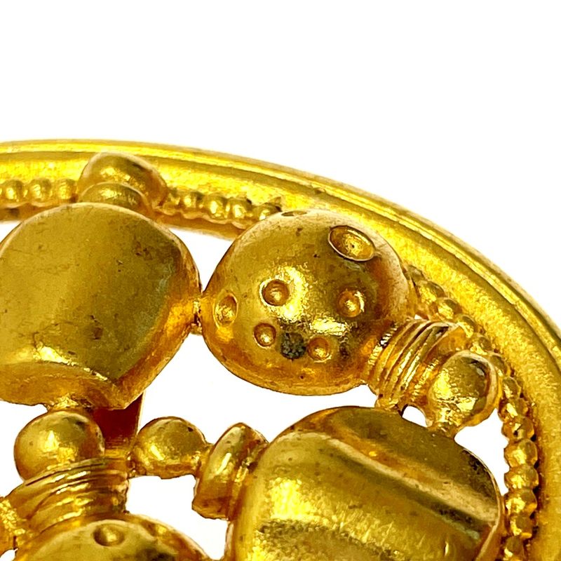 Christian Dior GP Parfums Perfume Motif Brooch Gold 350204 Brooch