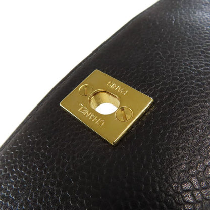 Chanel Matelasse Coco Mark Gold Hardware Shoulder Bag Grained Calfskin Women