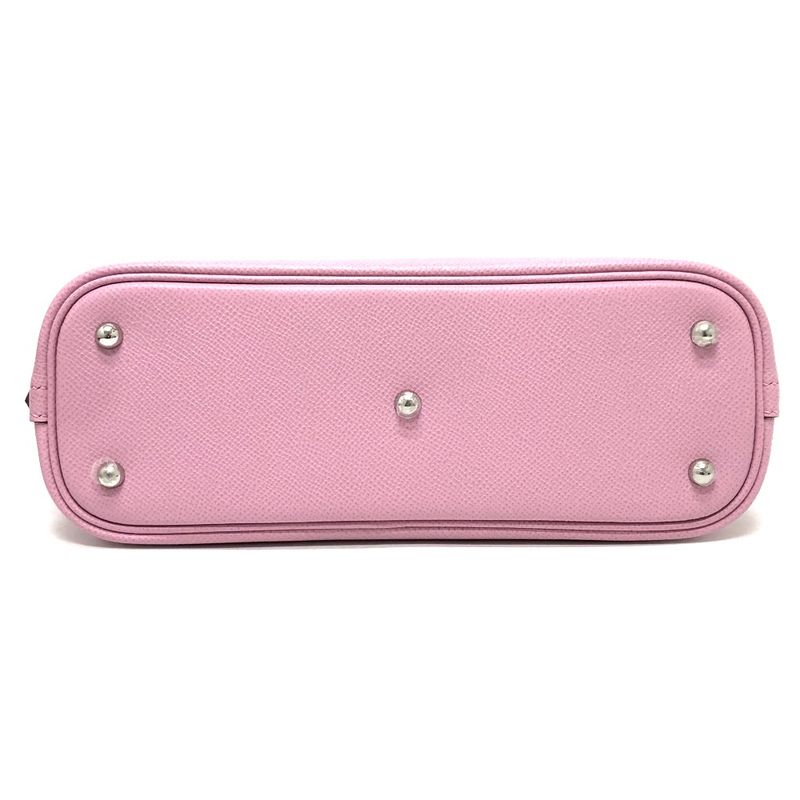 Hermes Handbag Bolide 1923 25 Vaux Epson Mauve Gilbestre Pink