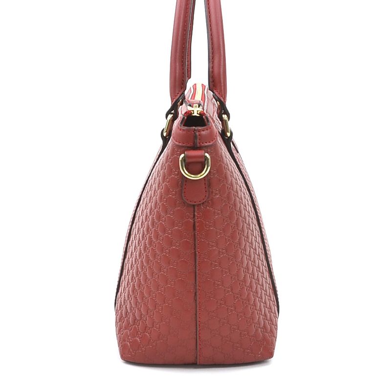Gucci Shoulder Bag Handbag Micro Guccissima 449656