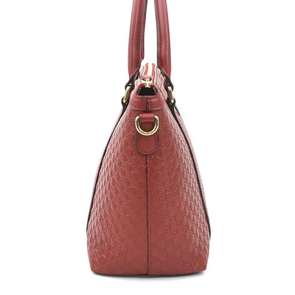 Gucci Shoulder Bag Handbag Micro Guccissima 449656