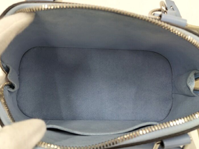 Louis Vuitton Alma BB 2WAY Handbag Epi Leather Blue Nuage M59345