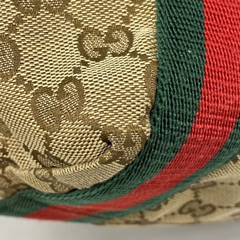 Gucci Tote Bag GG Canvas/sherry Line 189669 Canvas Brown Ladies