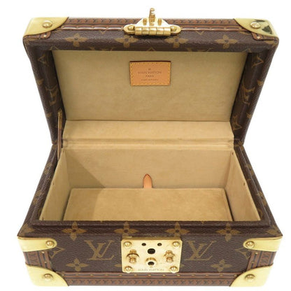 Louis Vuitton Coffret Tresor 20 Monogram Brown Jewelry Box LV 1447 Louis Vuitton