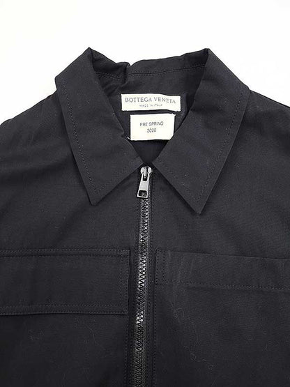 Bottega Veneta 20ss Sleeveless Cotton Jumpsuit Black 36 612003 Vkj40