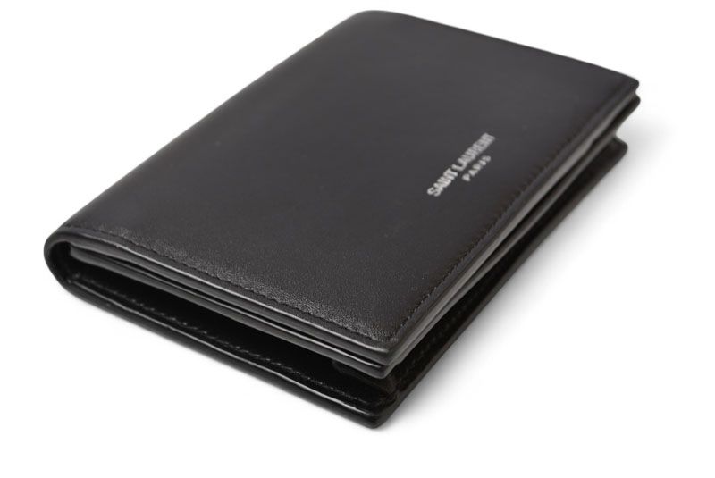 Saint Laurent Coin Case Card Case Saint Laurent Business Card Holder Black