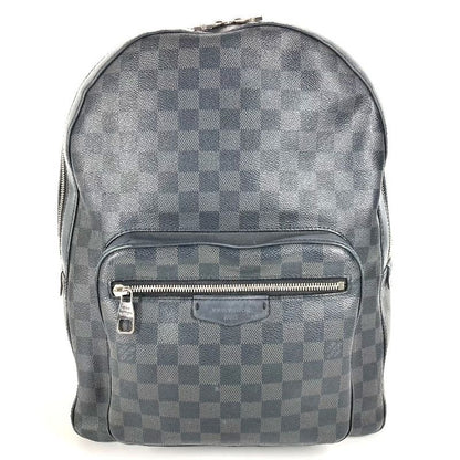 Louis Vuitton Backpack Sac Josh N41473 Damier Graphite Canvas Black