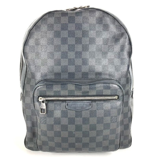 Louis Vuitton Backpack Sac Josh N41473 Damier Graphite Canvas Black
