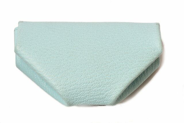 Hermes Coin Case Coin Purse Hermes Le Van Cattle Leather Light Blue