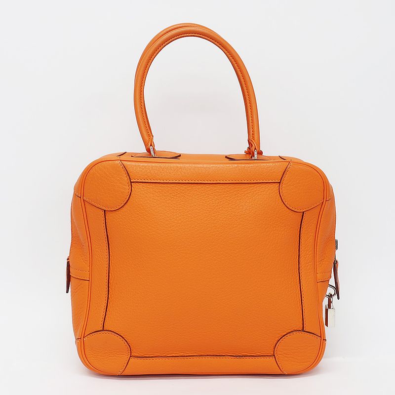 Hermes Omnibus Handbag Orange H Stamp Manufactured Around 2004