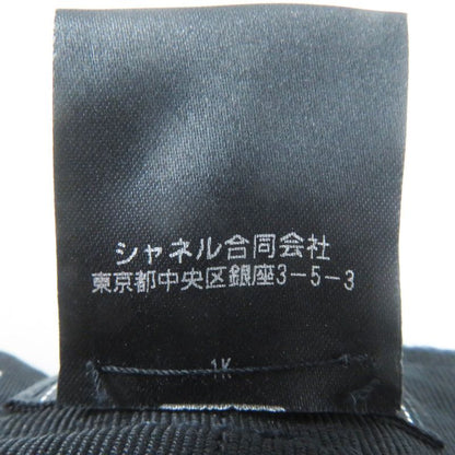 CHANEL 2019 19V With Coco Mark Tweed Use Cassock Dark Navy S Made In Germany