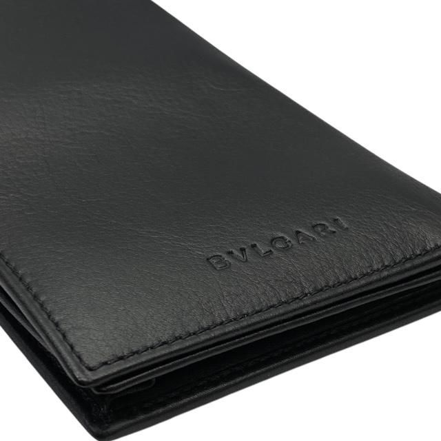 Bvlgari Wallet Long Wallet Long Wallet Fold Wallet Billfold Wallet Logo Leather