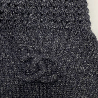 Chanel Sport Line 09A P36613k02248 Coco Mark S/S Knit Dress 38