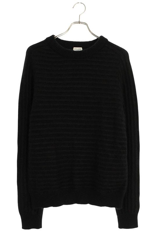 Saint Laurent Paris 631503 Yarg2 Crew Neck Mohair Knit Men's S