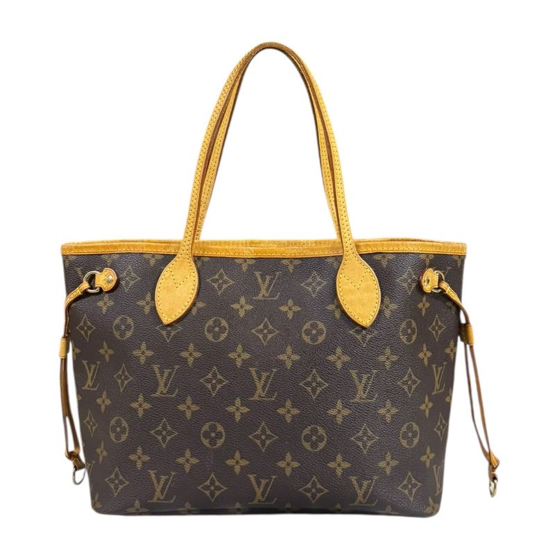 Louis Vuitton Neverfull PM Monogram Tote Bag Monogram Canvas M40155 Brown